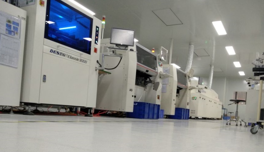 SMT無塵生產(chǎn)車間