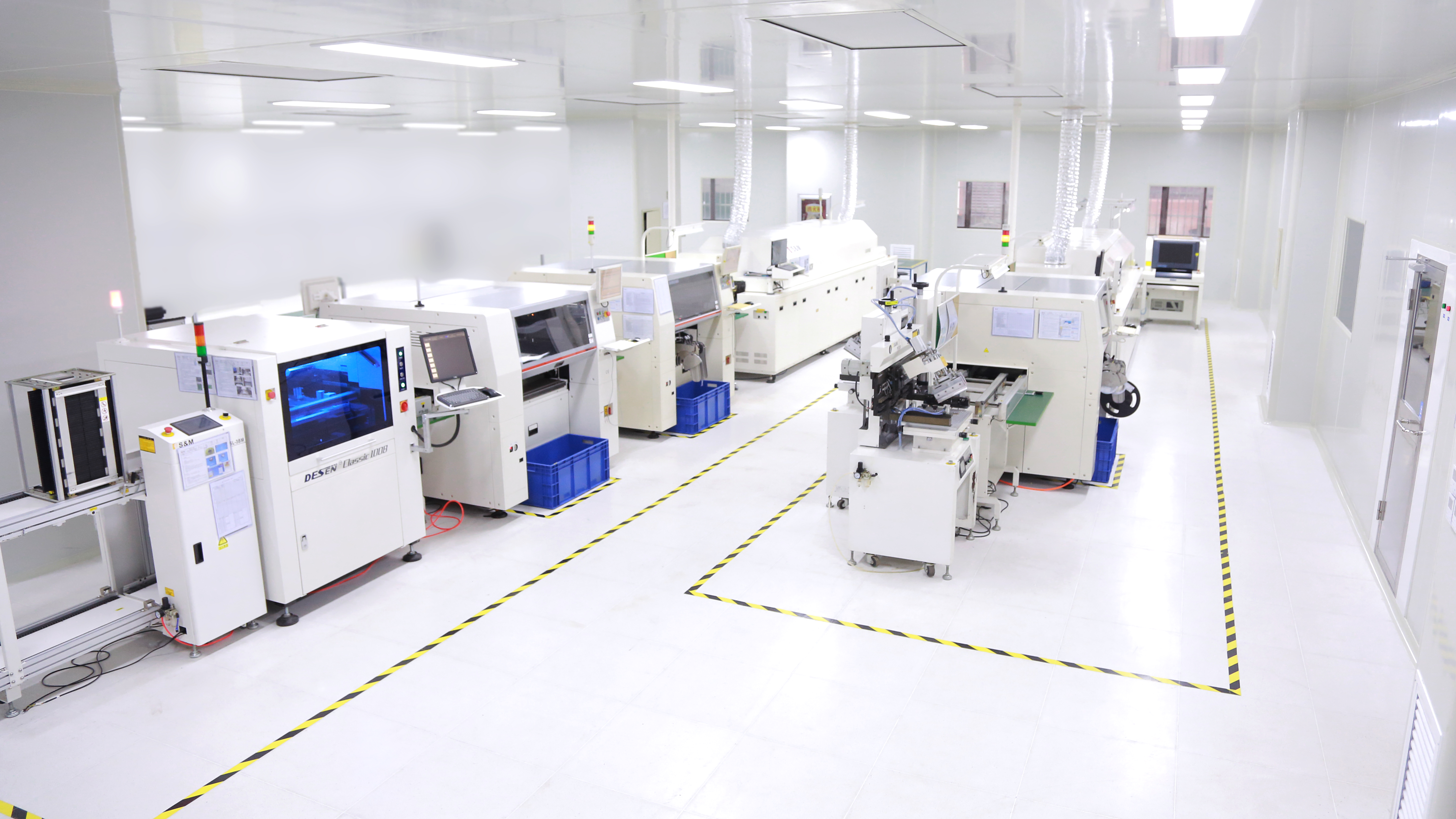SMT無塵生產(chǎn)車間