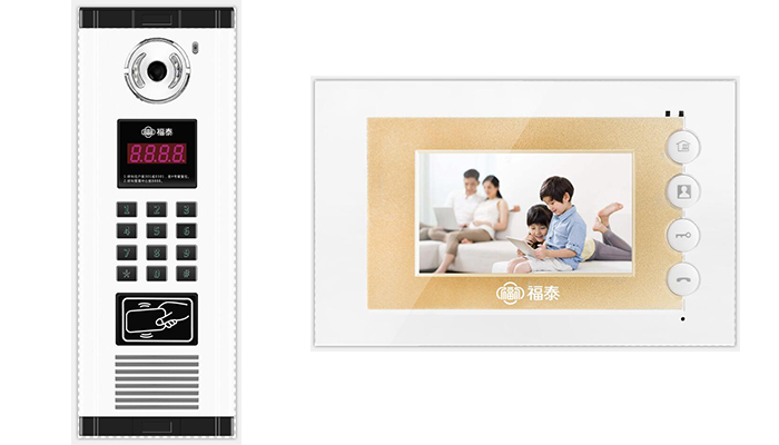 樓宇對(duì)講安裝案例圖